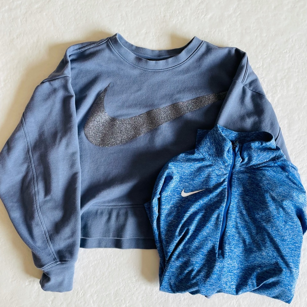 Nike women’s sweatshirt and quarter zip